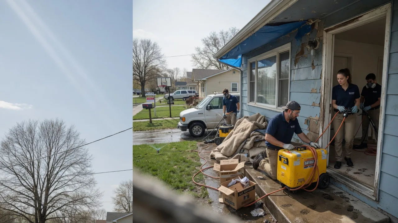 Basement Flood Cleanup in Simpson, NC near me
